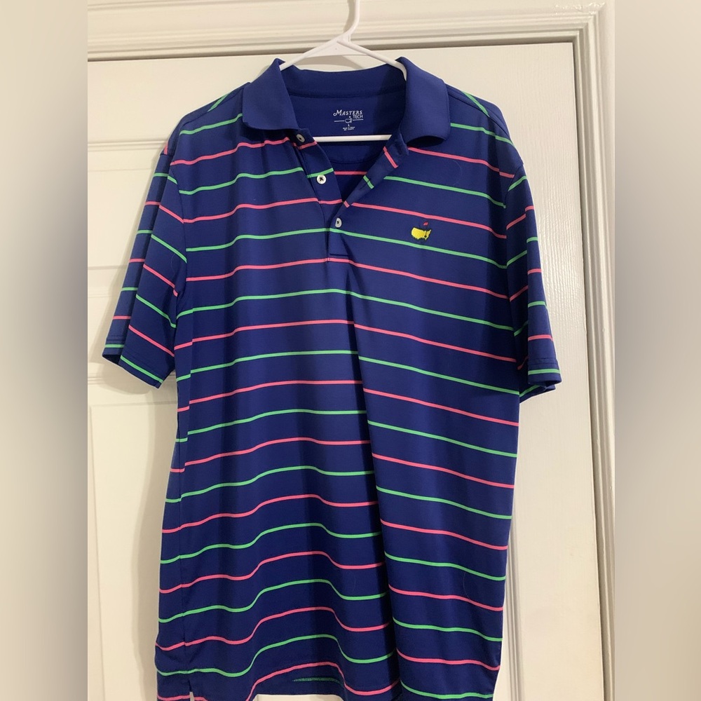 Masters Tech Performance Golf Polo With Logo - image 1